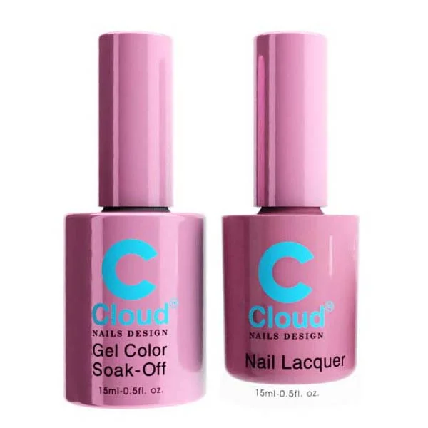 nail polish furrow sprout-Cloud #065 by Chisel Gel & Nail Lacquer Duo (15ml)