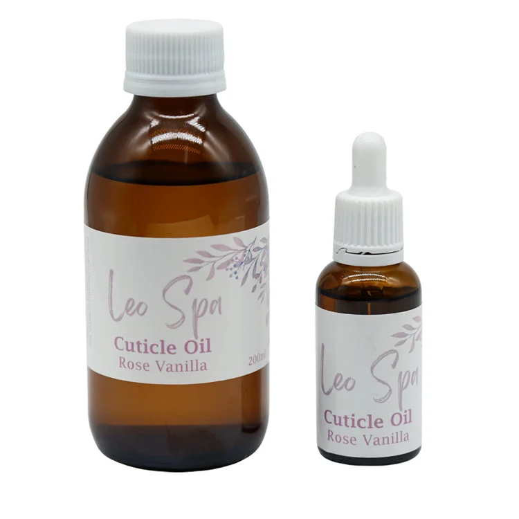 nail repair with fortifying-layer gel-Rose Vanilla Cuticle Oil