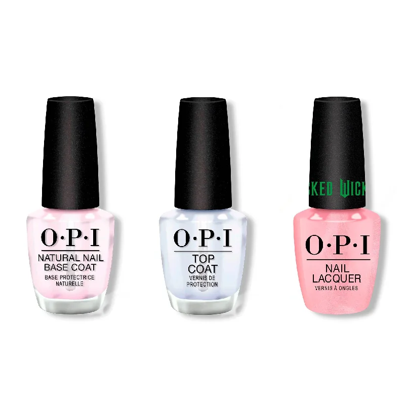 nail polish template guide-OPI - Nail Lacquer Combo - Base, Top & Ga-Linda