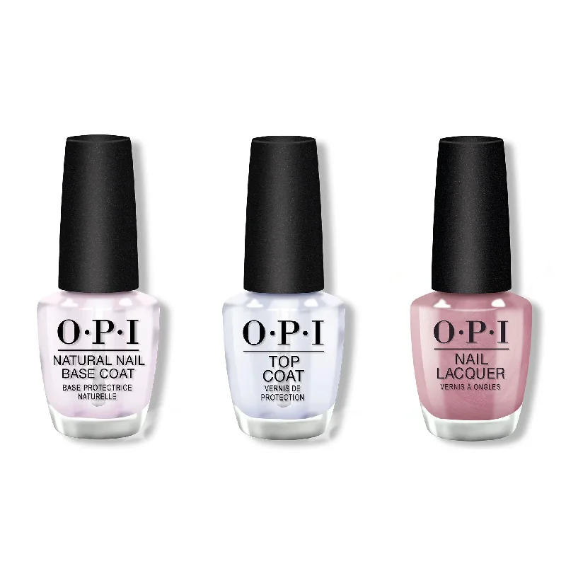 nail polish bench sit-OPI - Nail Lacquer Combo - Base, Top & Cyborn Again