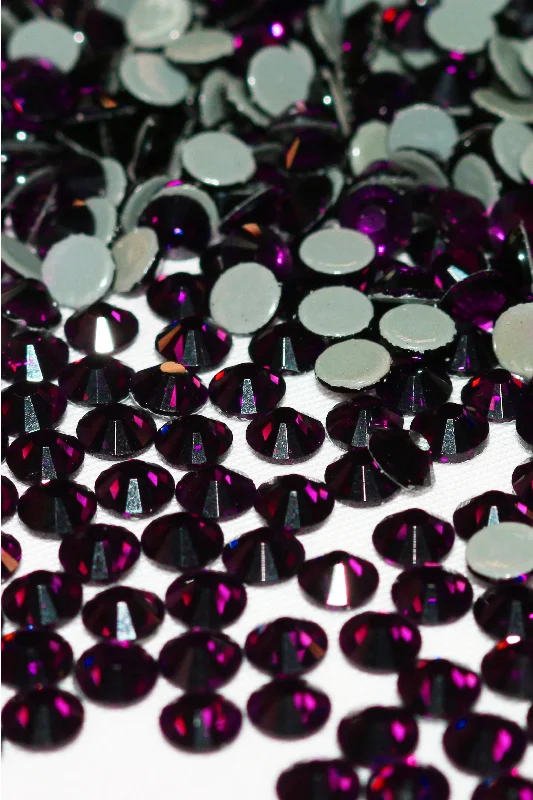 Nail rhinestone blaze-proof-Plum Rhinestones 20SS