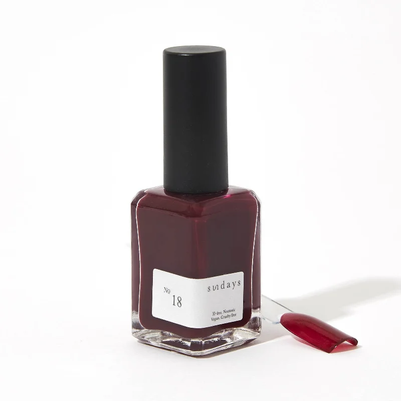 nail polish grind grit-Sundays - Nail Polish - No. 18