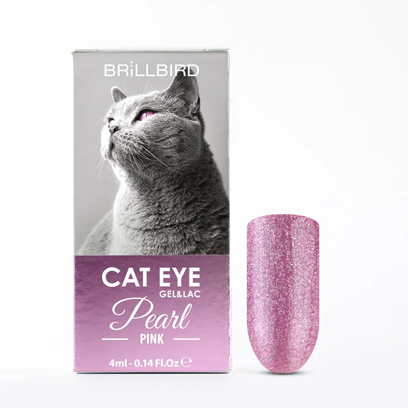 Nail art decoration beckon-Cat eye - Pearl Pink