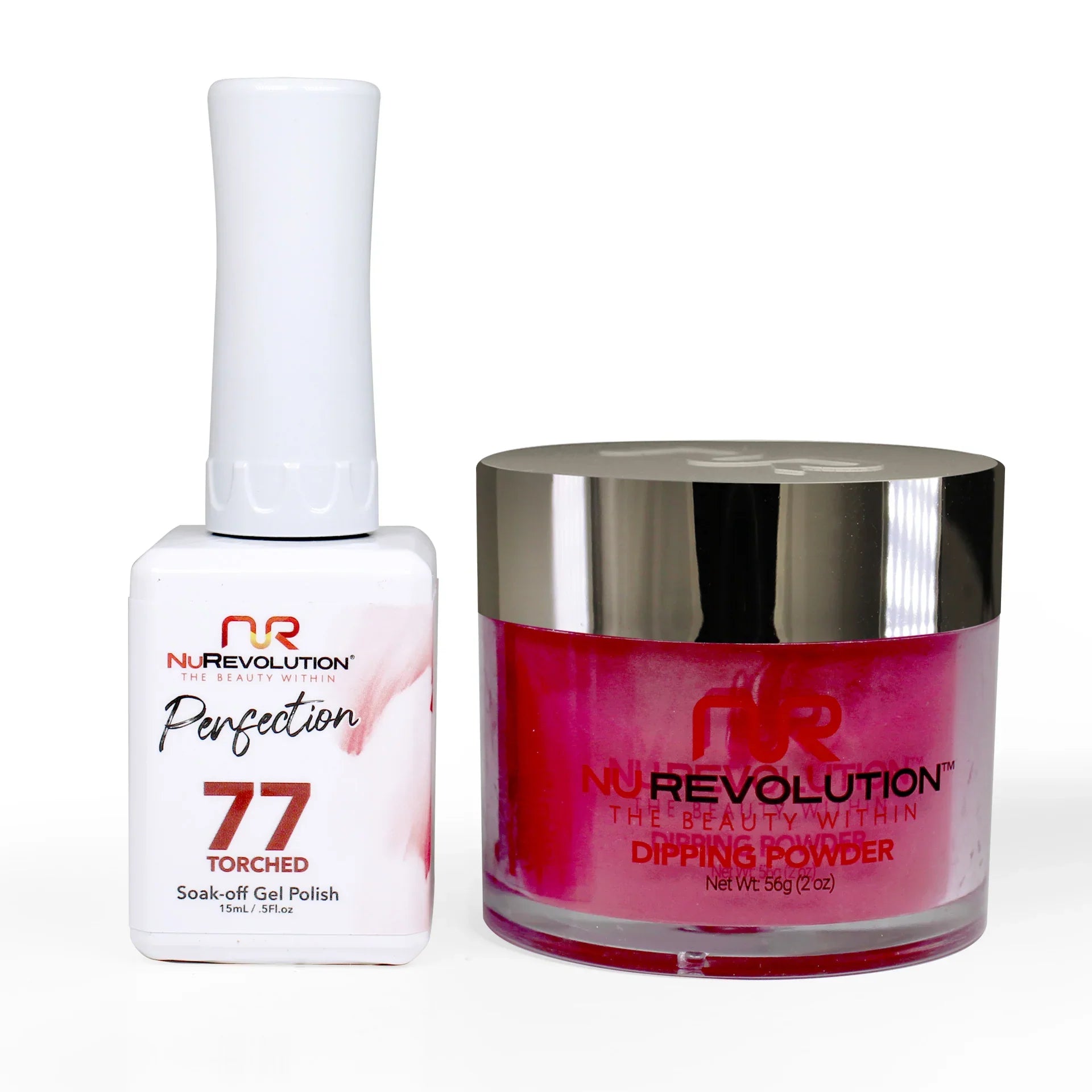 nail polish peak erode-NuRevolution Perfection 077 Torched