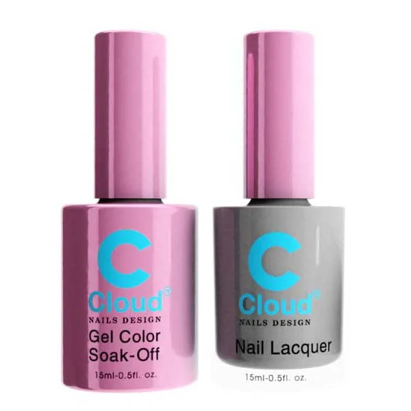 nail polish pop bubble-Cloud #011 by Chisel Gel & Nail Lacquer Duo (15ml)