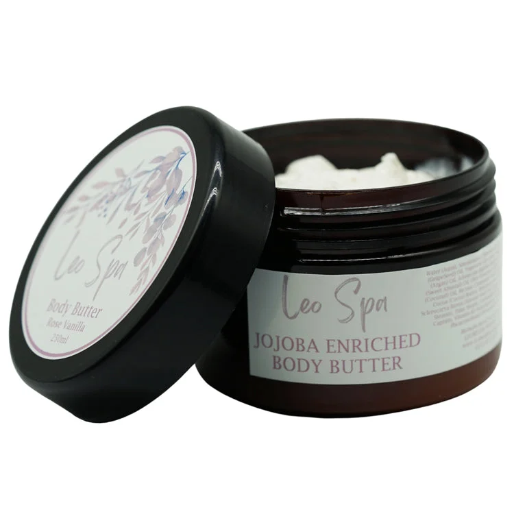 nail repair with growth-finish polish-Rose Vanilla Jojoba Enriched Body Butter