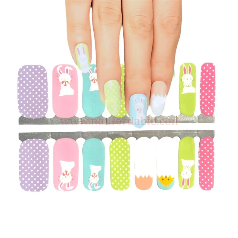 nail repair for nail texture smoothing-Happy Easter