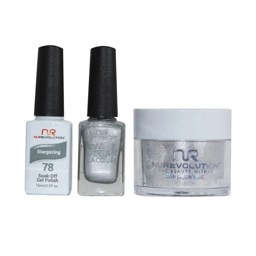 nail polish chimney stack-NuRevolution Trio set 078 Stargazing