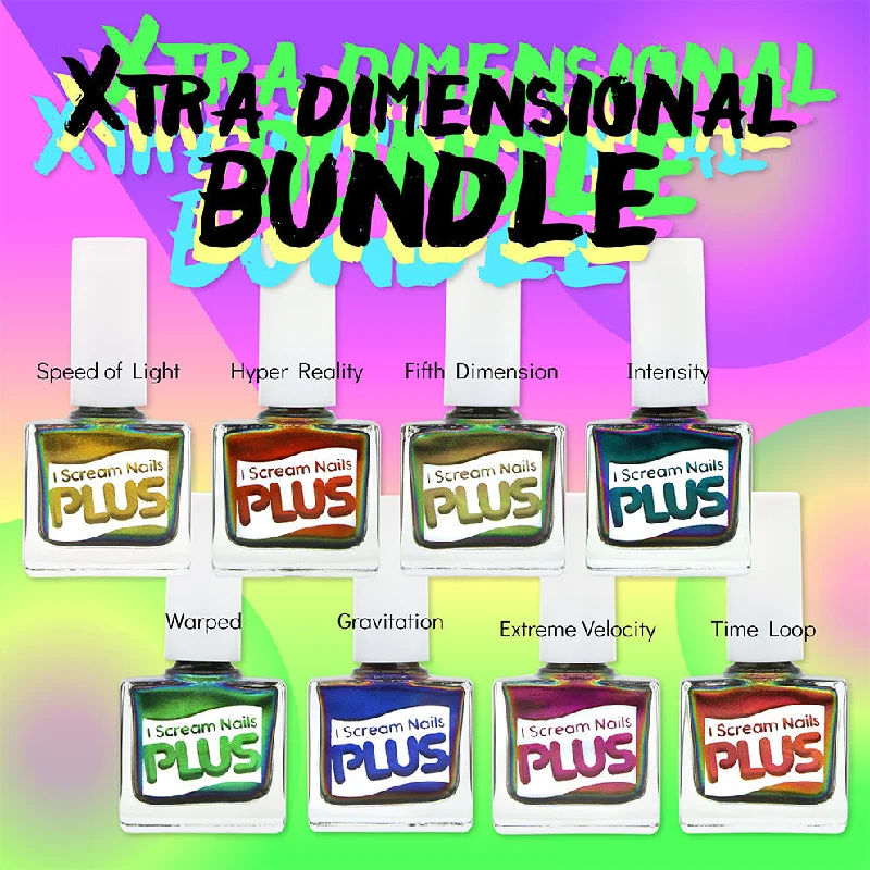 nail polish brook splash-I Scream Nails - Xtra Dimensional Collection Bundle ISN PLUS