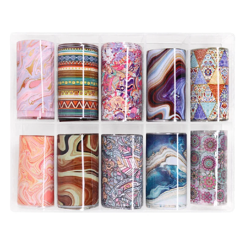 Nail art decoration drift-Nail Art Foil Box / Bohemian Retreat