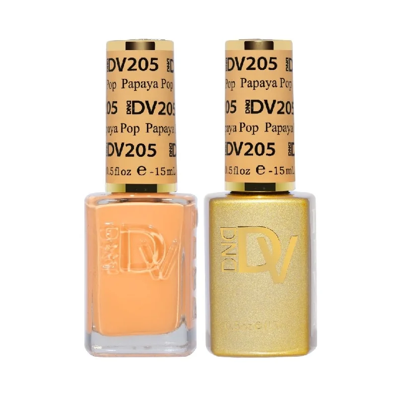 nail polish ripple pulse-Duo Gel - DV205 Papaya Pop