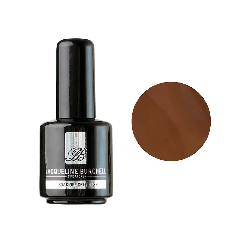 nail polish stencil cut-Jacqueline Burchell Gel Polish SC024 (15ml) Chocolate Dip