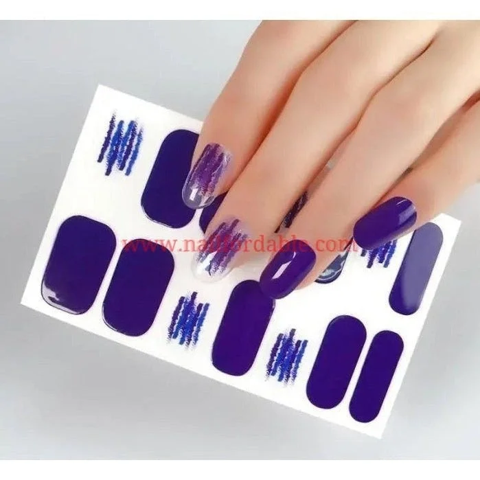 nail repair with brief-care-care kit-Blue Crayon marks