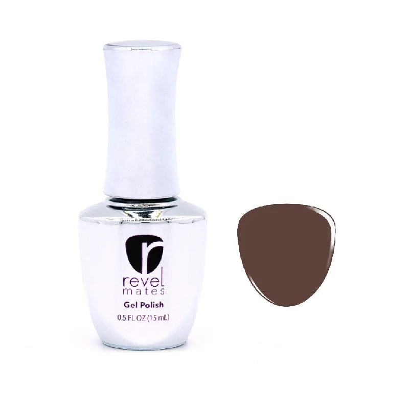 nail repair with guard-layer gel-G336 Coco Brown Crème Gel Polish