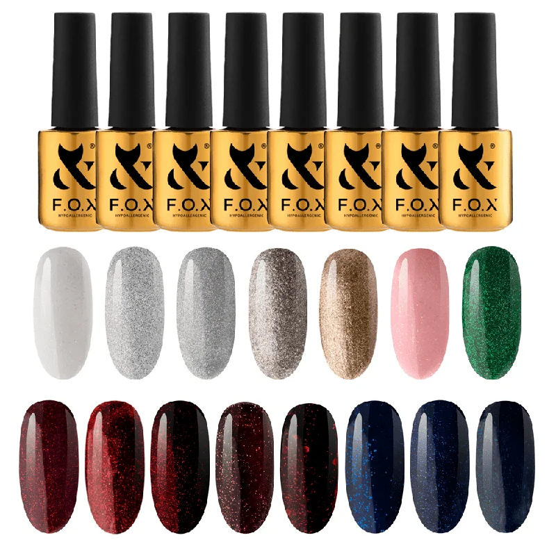 Nail art decoration sink-F.O.X Party Collection set of 15