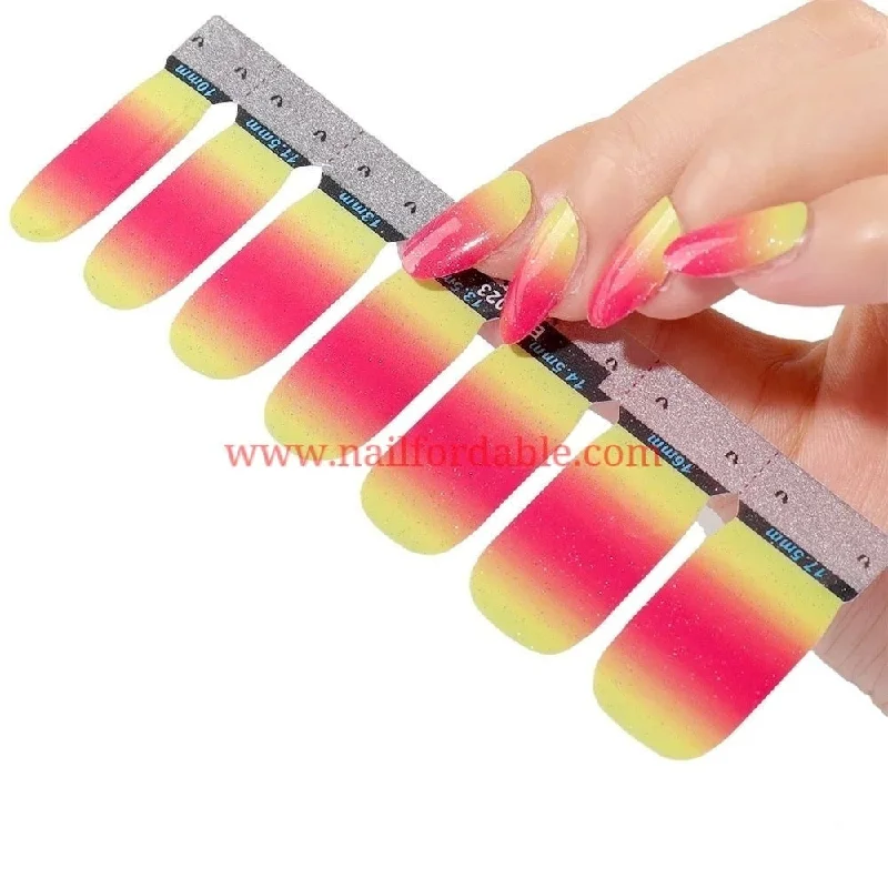 nail repair with forward kit-Yellow to Orange