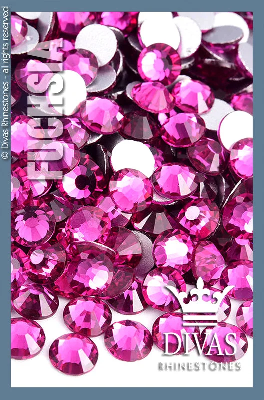 Nail rhinestone pulse boost-CRYSTAL RHINESTONES - 'Fuchsia'