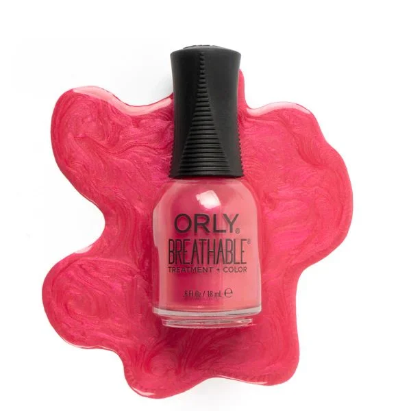 nail polish structure lift-ORLY BREATHABLE All Dahlia'd Up