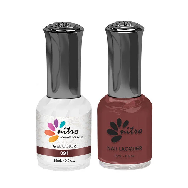 nail polish stem stretch-Gel & Lacquer Duo - N91