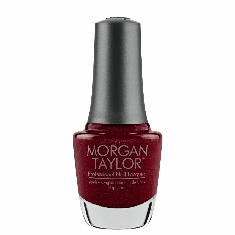 nail polish ledge drop-Morgan Taylor - I'M So Hot - #50190