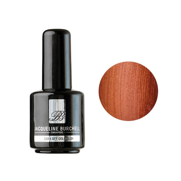 nail polish pasture graze-Jacqueline Burchell Gel Polish SC243 (15ml) Richwood Brown