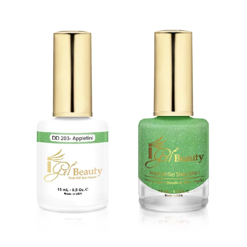 nail polish dune drift-iGel DD203 Gel Polish & Lacquer Duo (15ml) Appletini