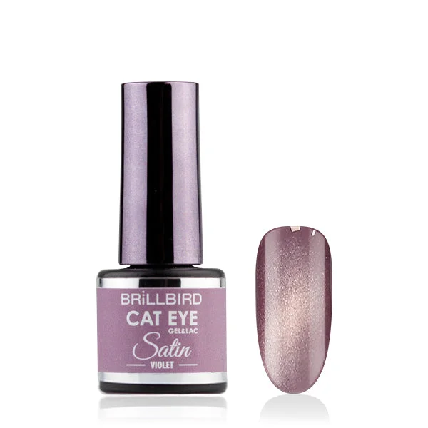 Nail art decoration creak-Cat eye satin - Violet