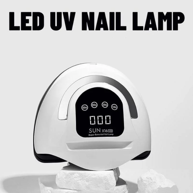 Nail art decoration crumb-320W High Power UV LED Nail Lamp with 4 Timers & Smart Sensor