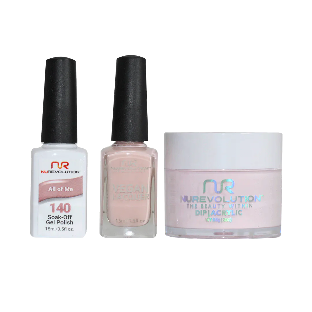 nail polish arch soar-NuRevolution Trio set 140 All Of Me