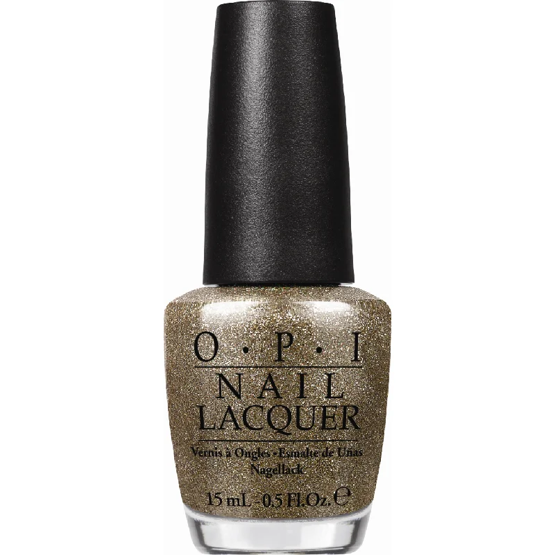 nail polish gravel crunch-Nail Lacquer - HLE13 All Sparkly And Gold