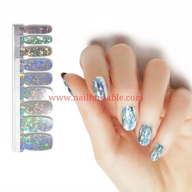 nail repair with growth-rich gel-Reflective mirrors (Chrome)