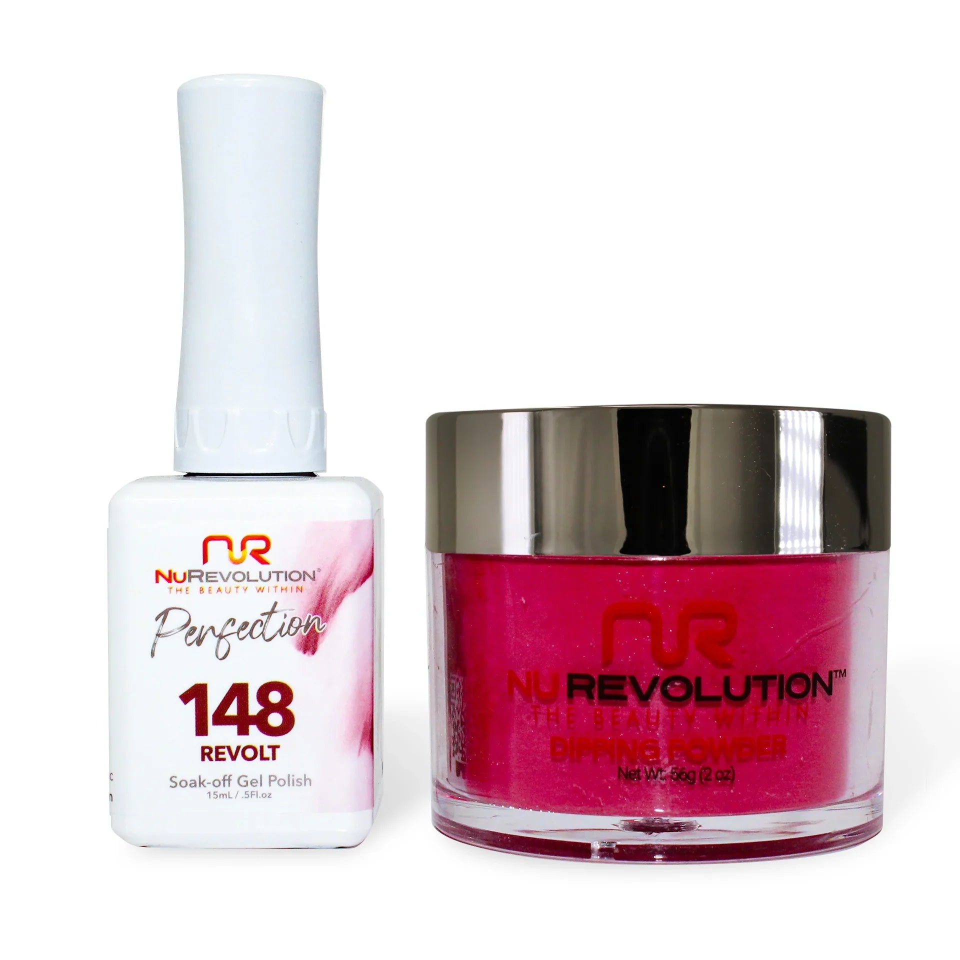 nail polish drape hang-NuRevolution Perfection 148 Revolt