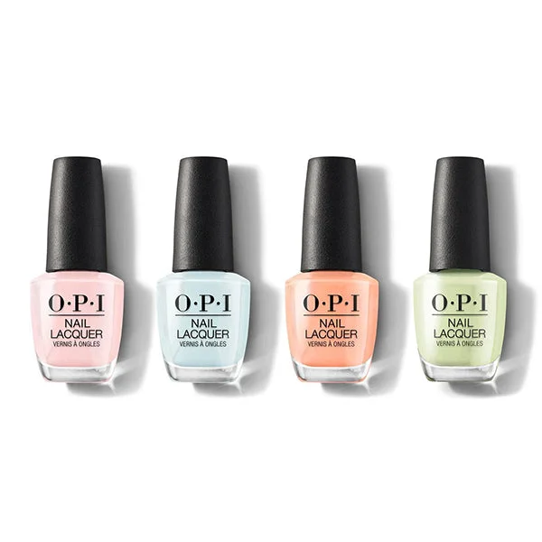 nail polish crop reap-Lacquer Set - OPI Pastel Set