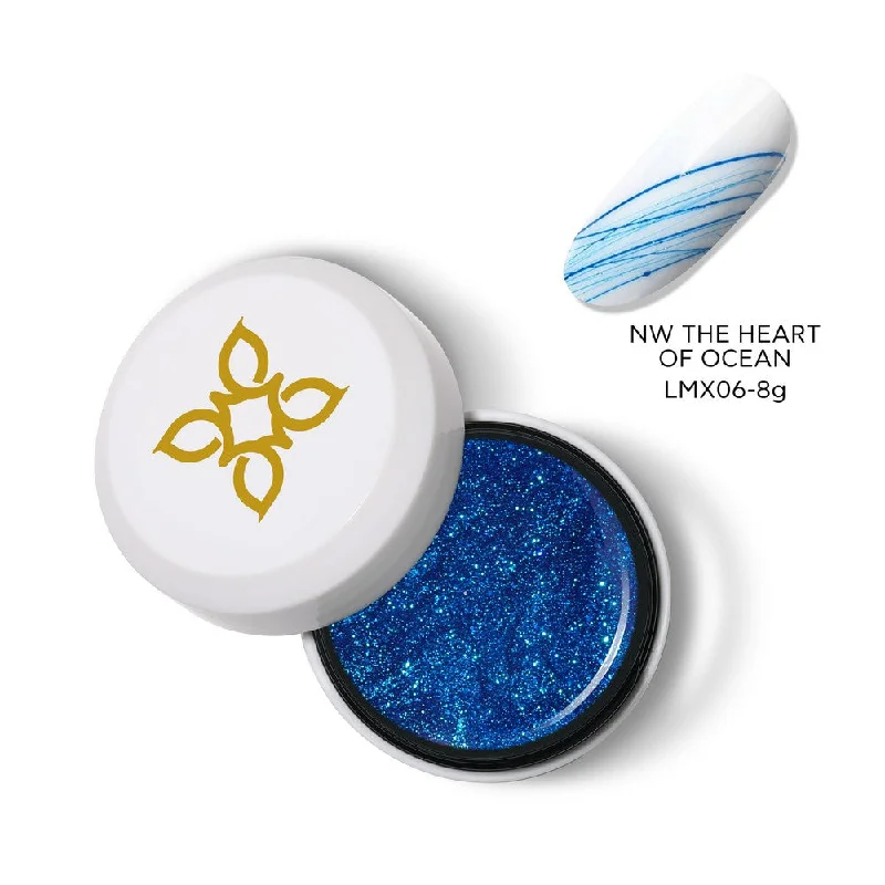 nail polish dam hold-No Wipe Matrix Gel | The Heart Of Ocean