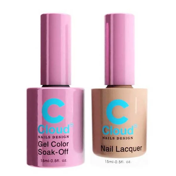 nail polish log rest-Cloud #027 by Chisel Gel & Nail Lacquer Duo (15ml)