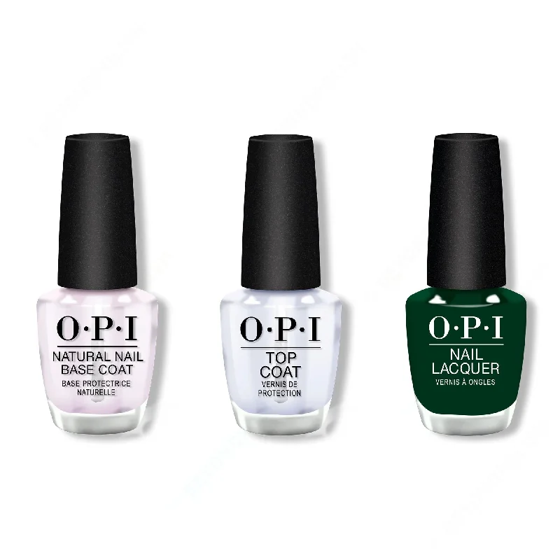 nail polish wharf brace-OPI - Nail Lacquer Combo - Base, Top & Midnight Snacc