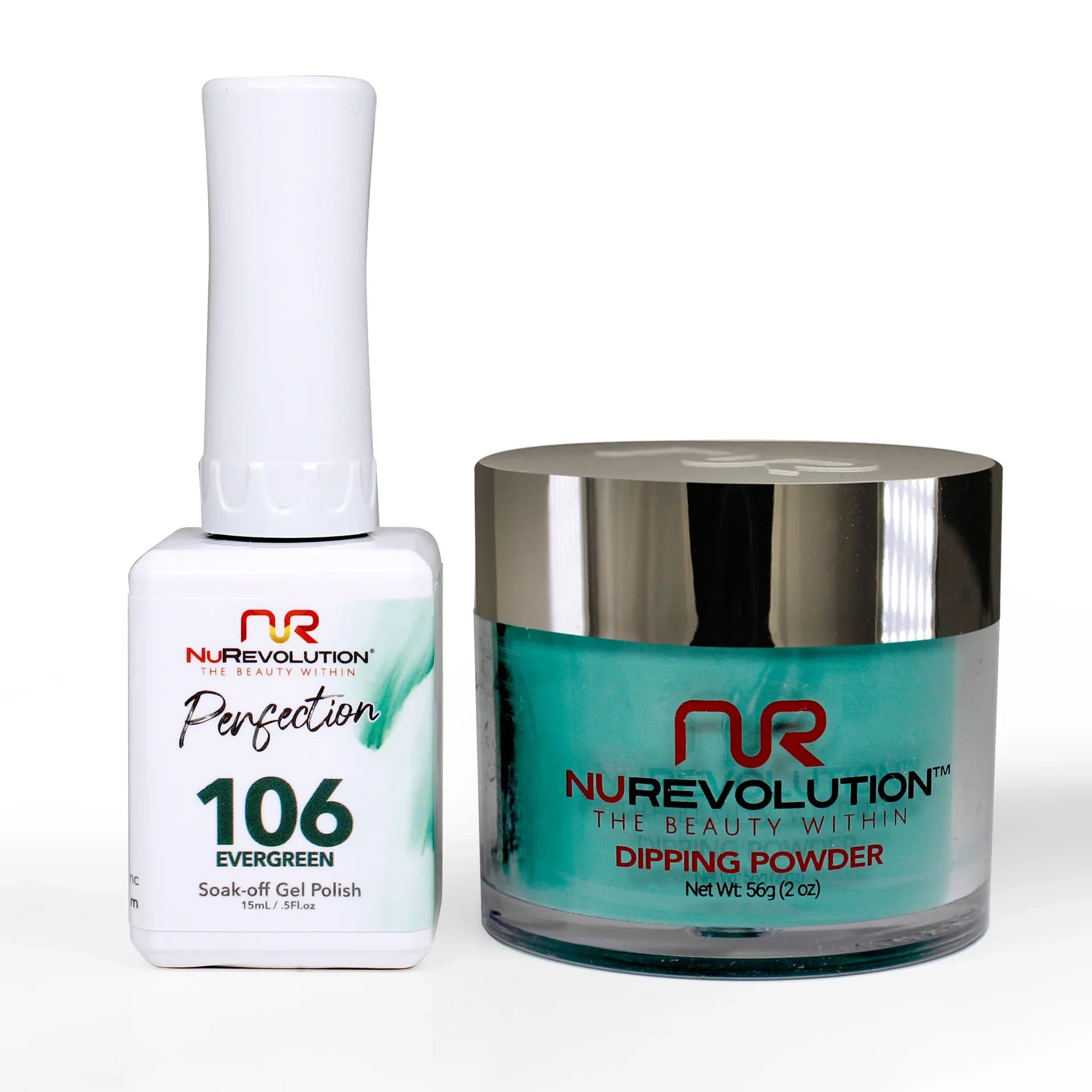 nail polish trench deepen-NuRevolution Perfection 106 Evergreen