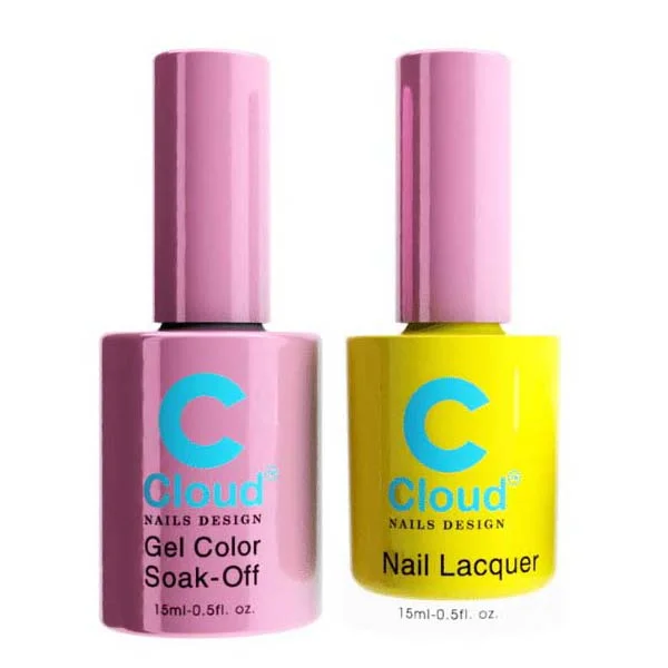 nail polish vine curl-Cloud #057 by Chisel Gel & Nail Lacquer Duo (15ml)