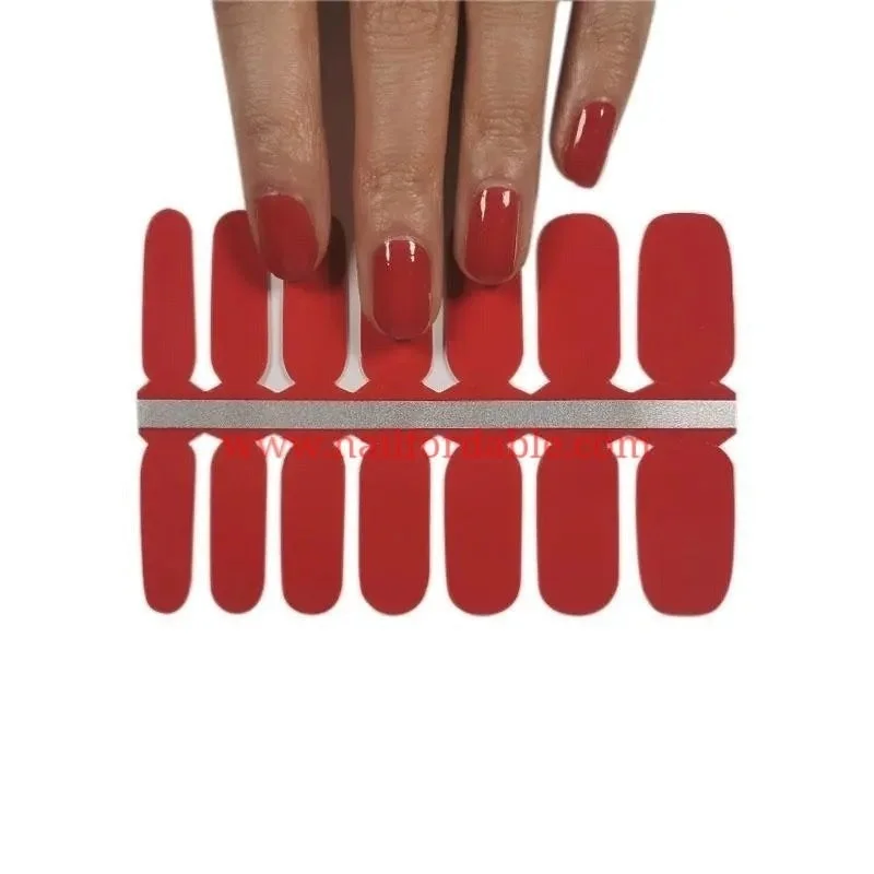 nail repair for nail split protection-Red (solid)