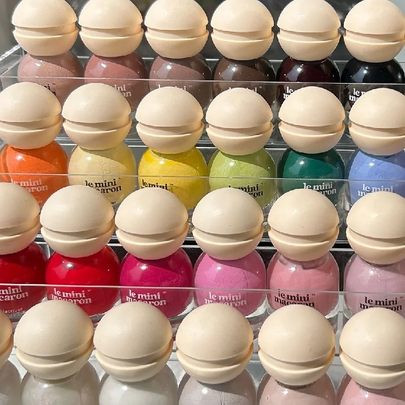 nail polish palette swirl-Le Mini Macaron - Nail Polish - Le Sweet Collection