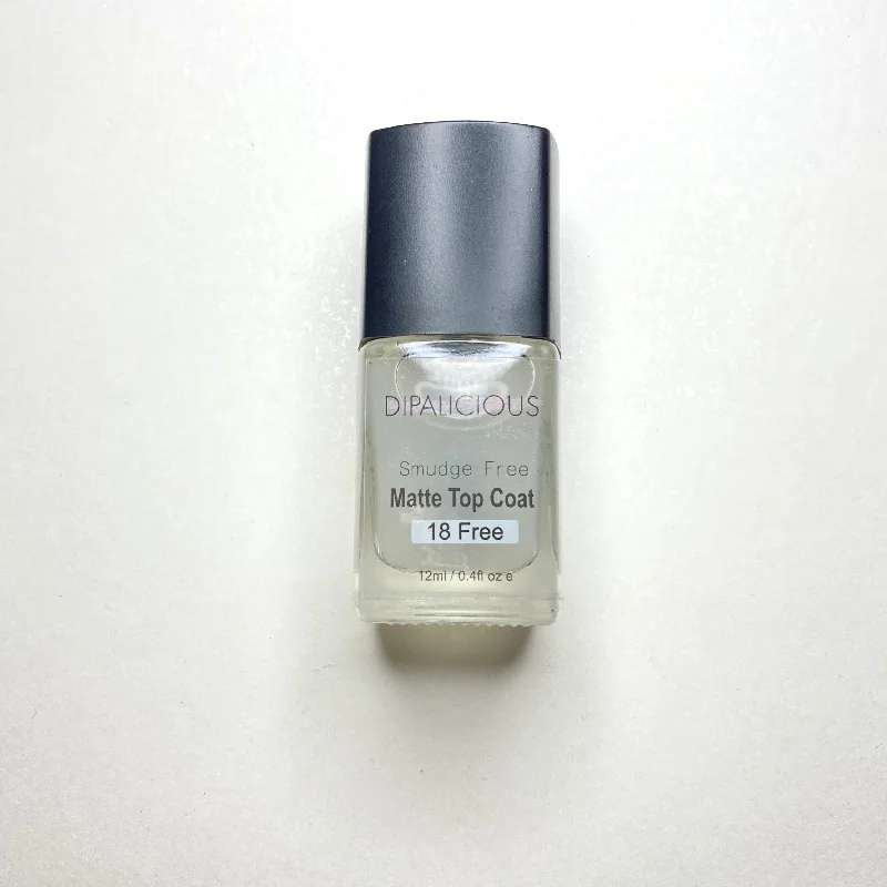 nail polish hill soften-Smudge Free Top Coat - MATTE