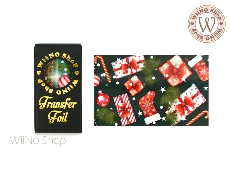 Nail art decoration weave-Christmas Nail Transfer Foil (XS-B-01)