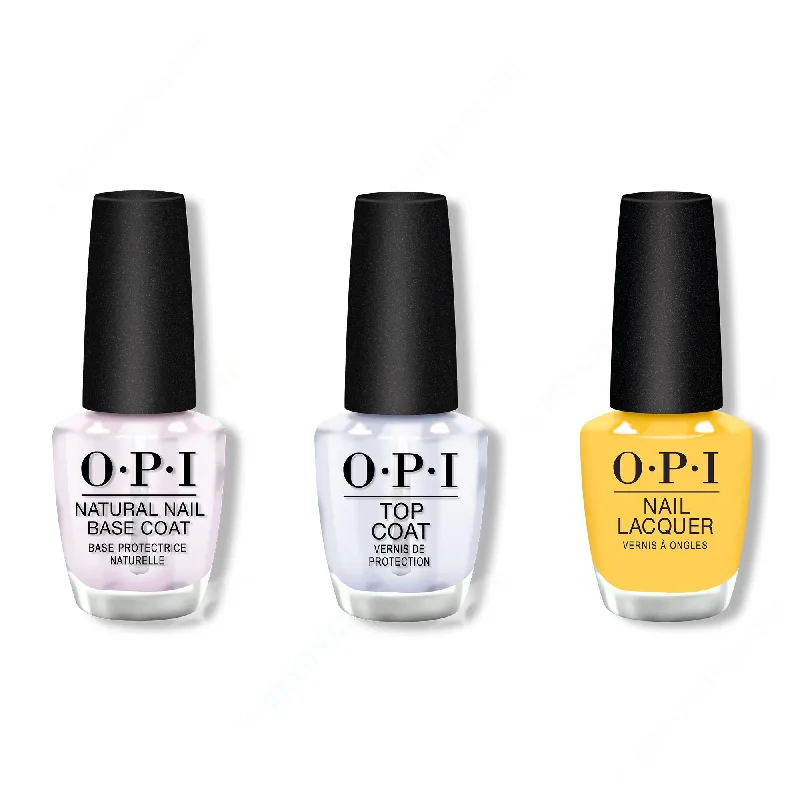 nail polish knoll round-OPI - Nail Lacquer Combo - Base, Top & Lookin' Cute-Icle