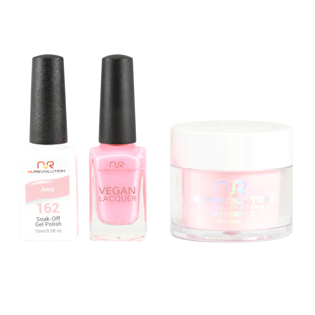 nail polish dune shape-NuRevolution Trio set 162 Juicy