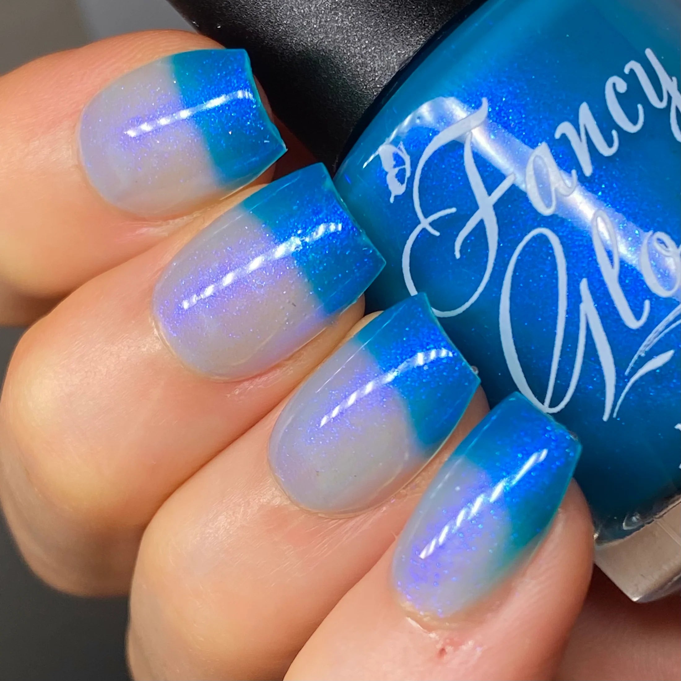 Nail art decoration strait-Once in a Teal Moon