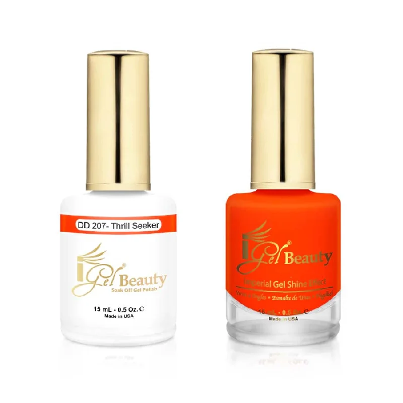 nail polish mound settle-iGel DD207 Gel Polish & Lacquer Duo (15ml) Thrill Seeker