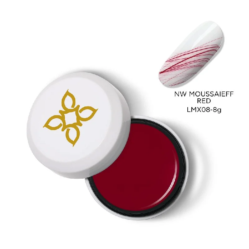 nail polish breakwater shield-No Wipe Matrix Gel | Moussaieff Red