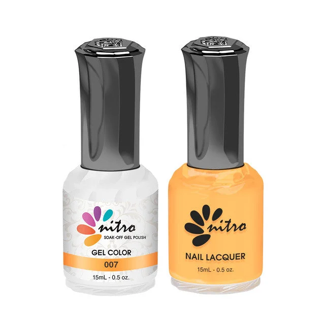 nail polish nectar drip-Gel & Lacquer Duo - N7