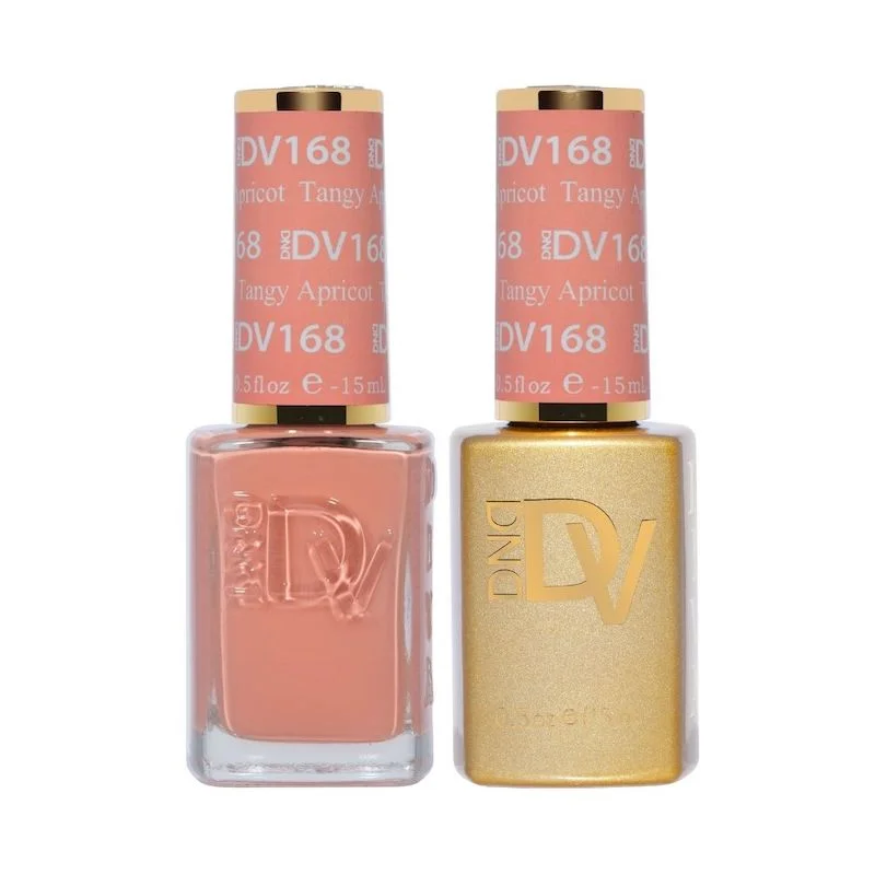 nail polish undertow drag-Duo Gel - DV168 Tangy Apricot