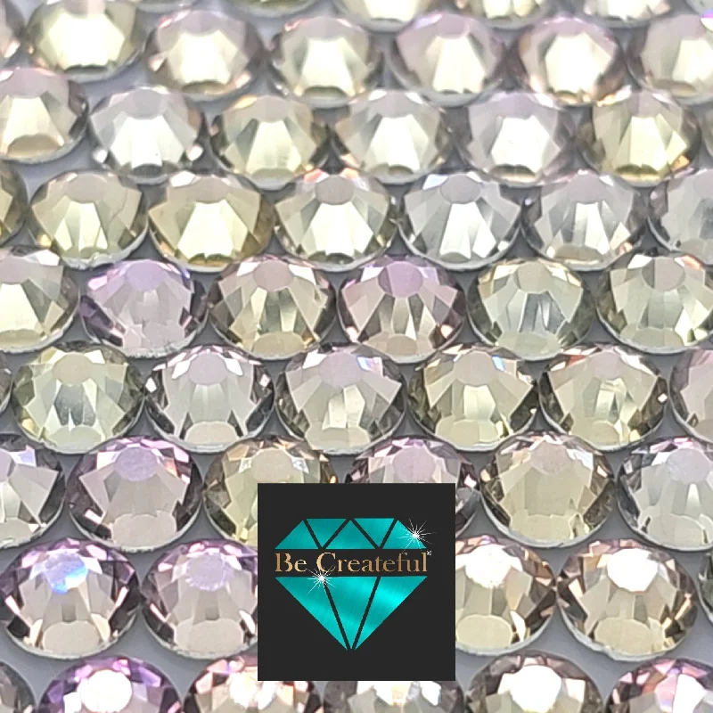 Nail rhinestone bold hues-FLATBACK Silk Blush Rhinestones